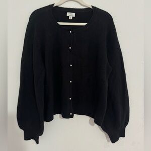 J. Crew Extra Soft Cardiagn With Pearls